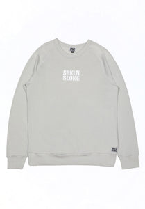 'Classic' Embroidered Sweater (Stone)