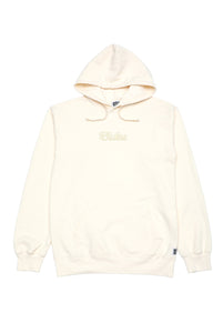 Old English Embroidered Hoodie - Butter