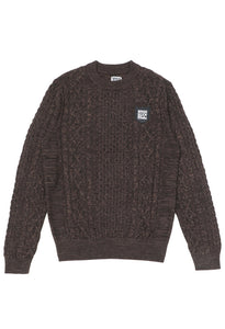 BB Cable Knit Sweater Brown