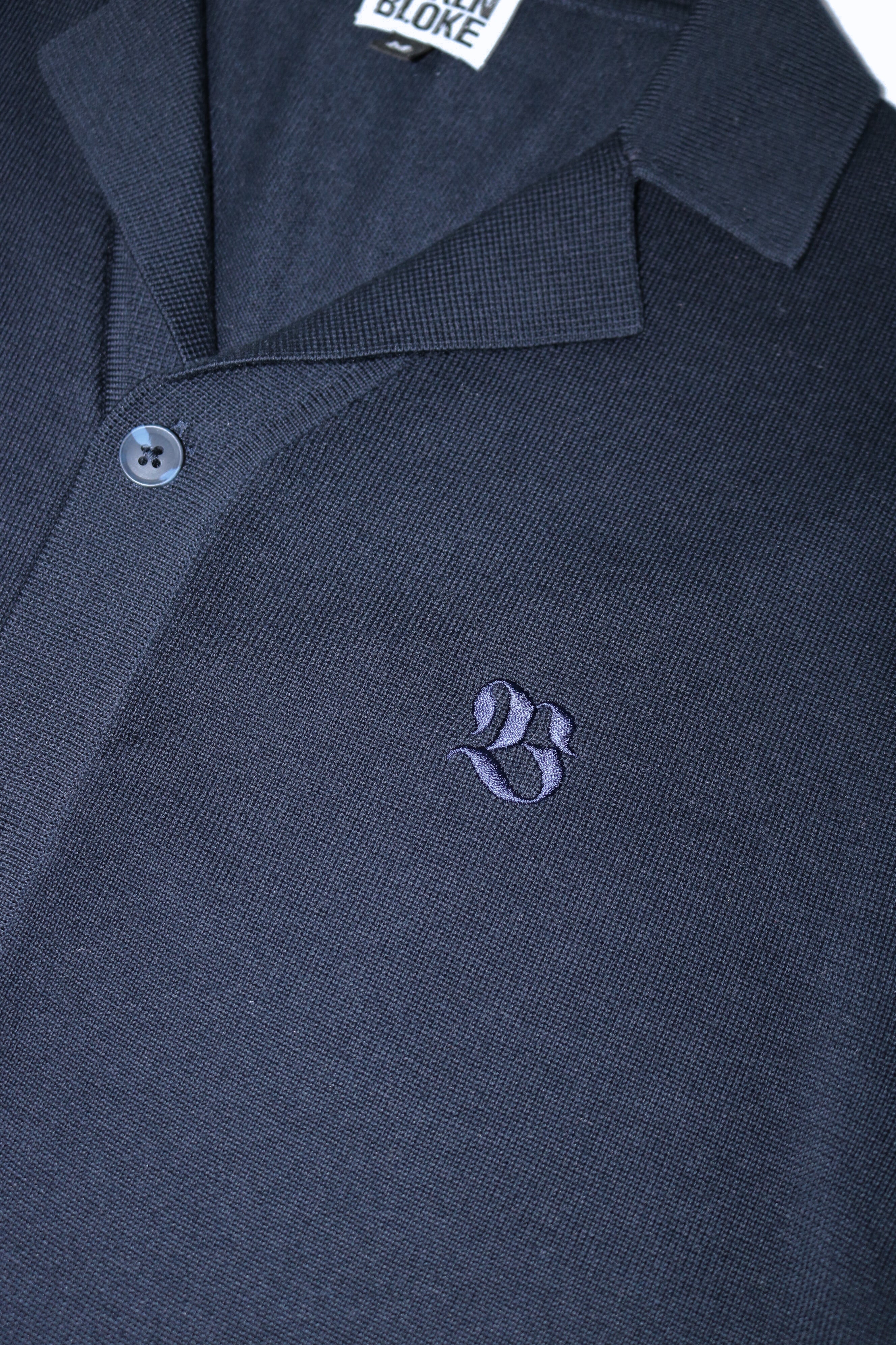 Initial B Polo Knit