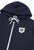 Shield zipper hoodie Navy