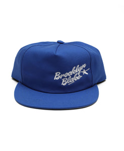 BB Script 5 Panel Low Pro Snapback - Royal Blue