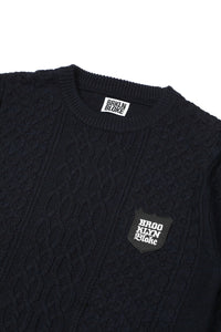 Shield Blockchain Sweater - Navy