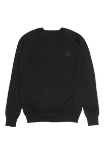 Shield Light Knit Sweater - Black