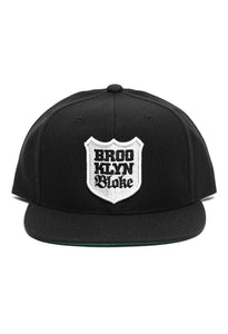 Shield Snapback- Black